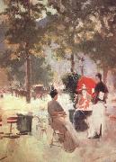 Paris Cafe (nn02) Konstantin Korovin